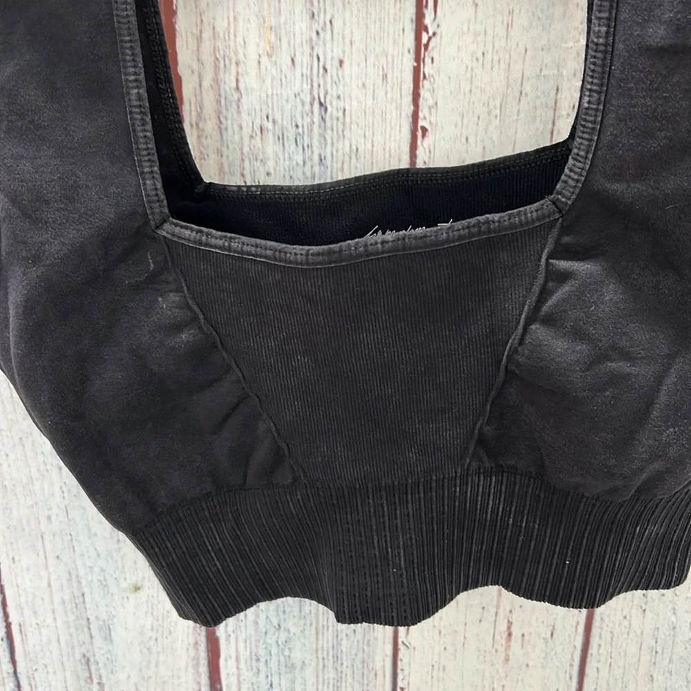 NWOT Free People Movement Good Karma Bra- no logo